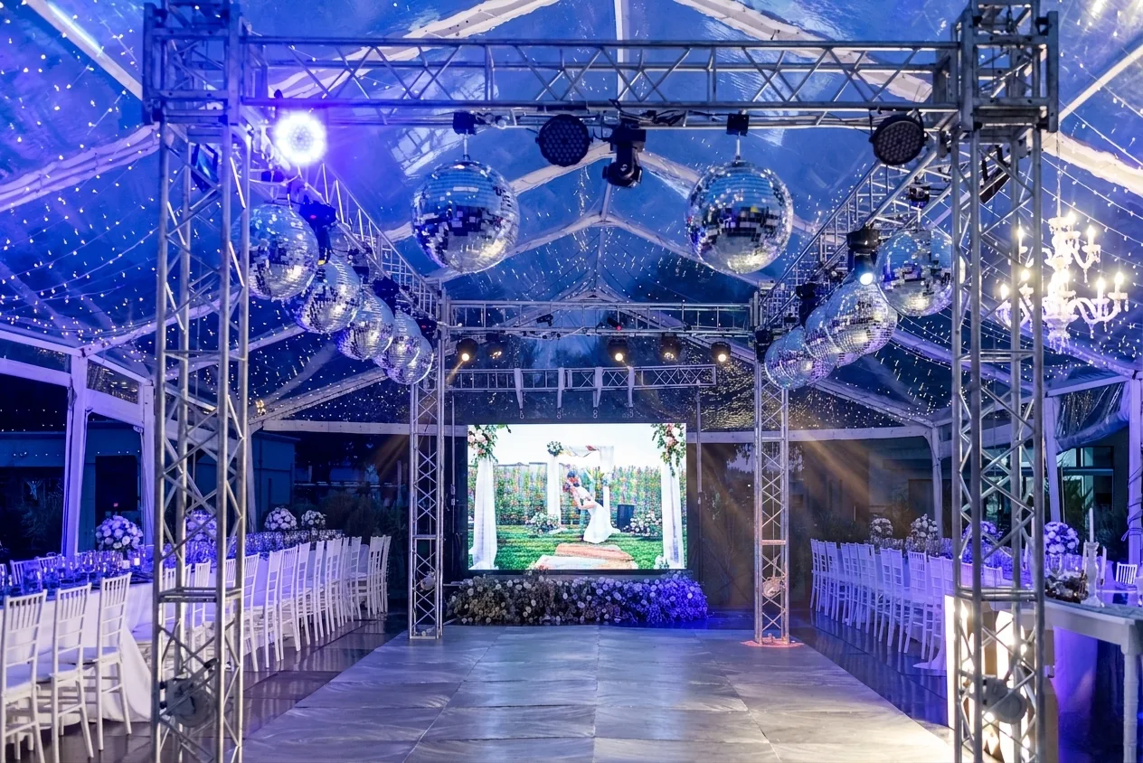 Gazebo en evento