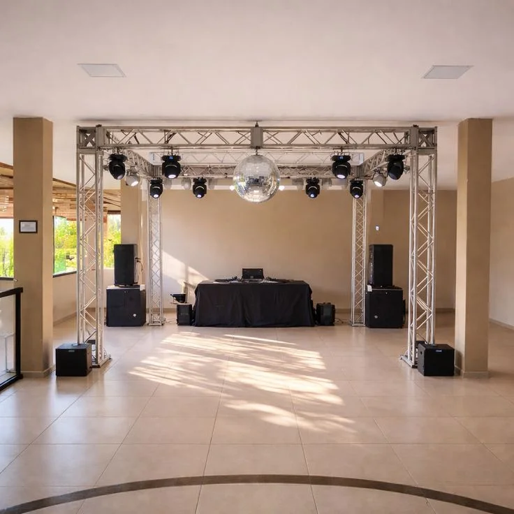 Estructura pista de baile