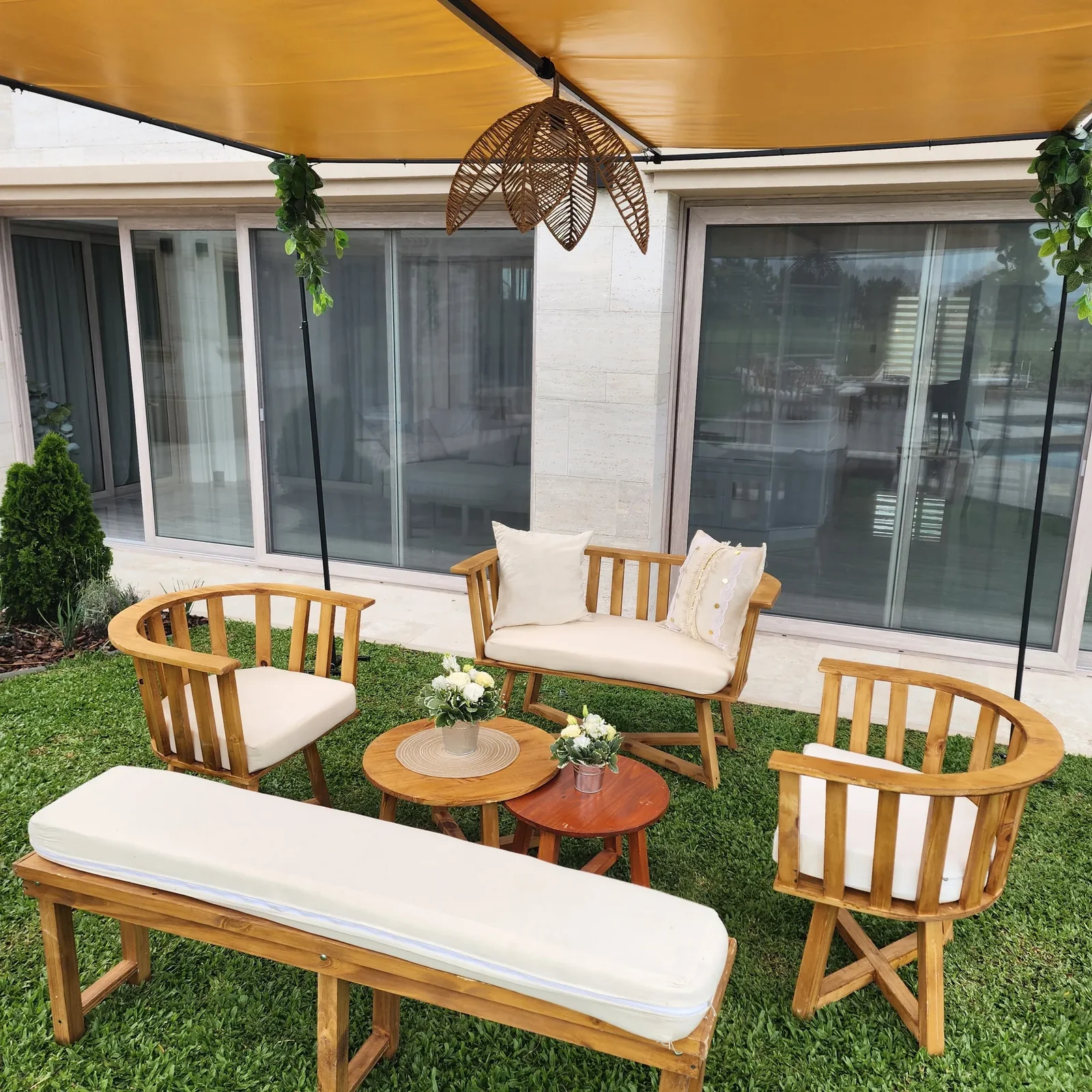 Pérgola caño outdoor