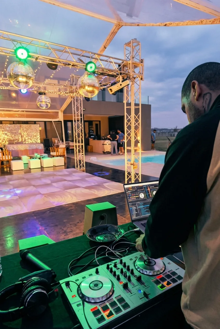 Consola DJ profesional
