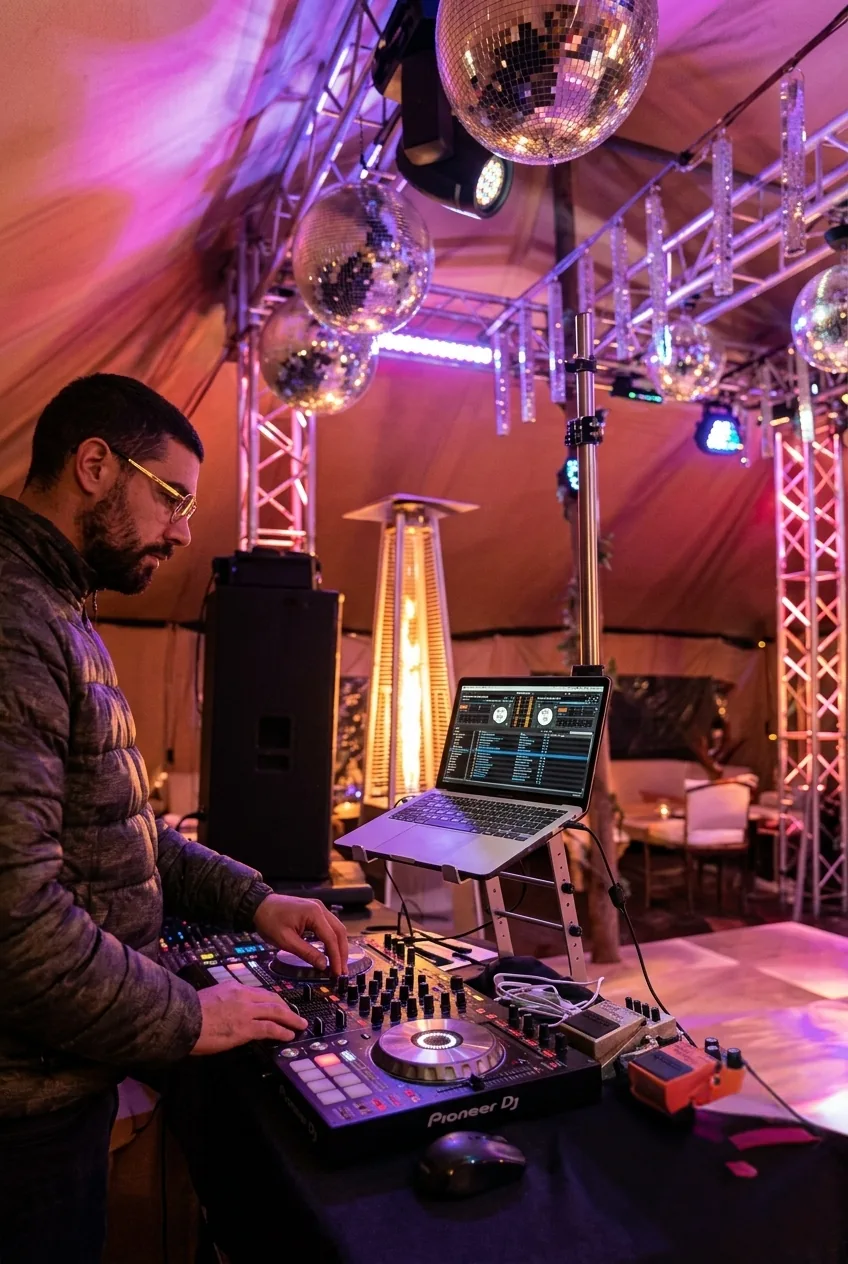 DJ en evento